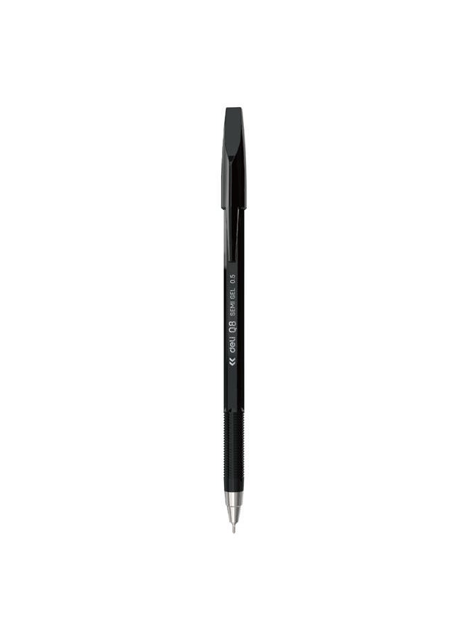 Deli Semi Gel Pen Bullet Tip Box 12 Pcs  - Image 1