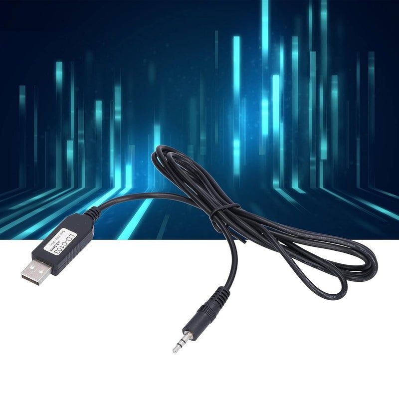 كلاراكو كابل توصيل 3.5 مم، كابل واجهة USB من مادة ABS لنوع Cw لأجهزة الراديو للهواة N1mm LD-C103 - Image 2