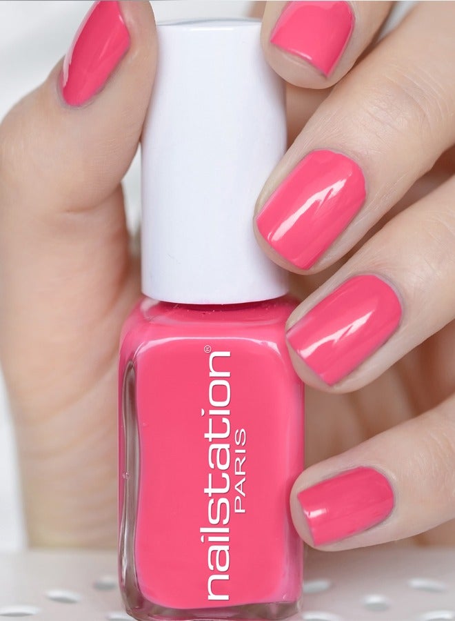 Nailstation Nail Polish Glossy call me pink - Image 2