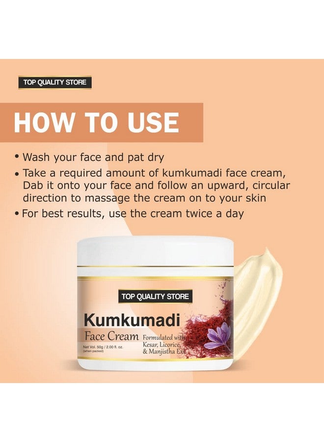 Top Quality Store Kumkumadi Face Cream Glutathione & Oats A Hydrating Glowing Rejuvenating Face Cream - Image 4