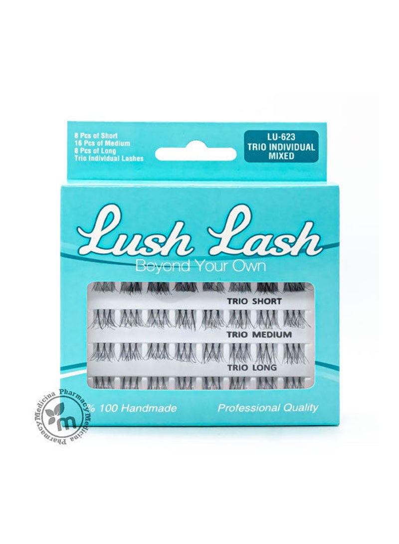 Lush Lash Trio Individual Mixed Lashes 623 
