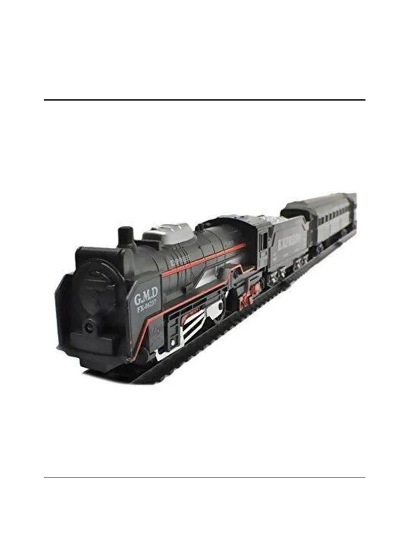 null - Rail King Intelligent Classical Train set -19PCS - No:07RT - Image 1