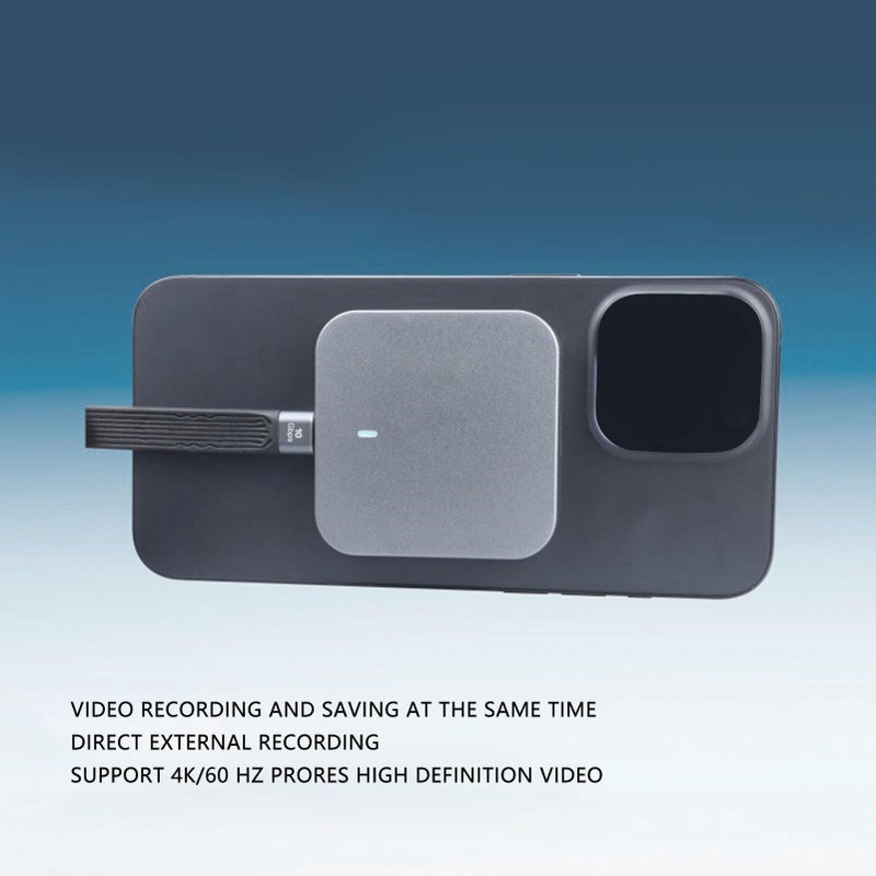 قرص الحالة الصلبة الخارجي المغنياطيسي المحمول للهواتف M.2 NVMe 2230 من نوع USB 3.2 Gen 2، مع كابل قصير من نوع C، سعة 512 جيجابايت. - Image 4