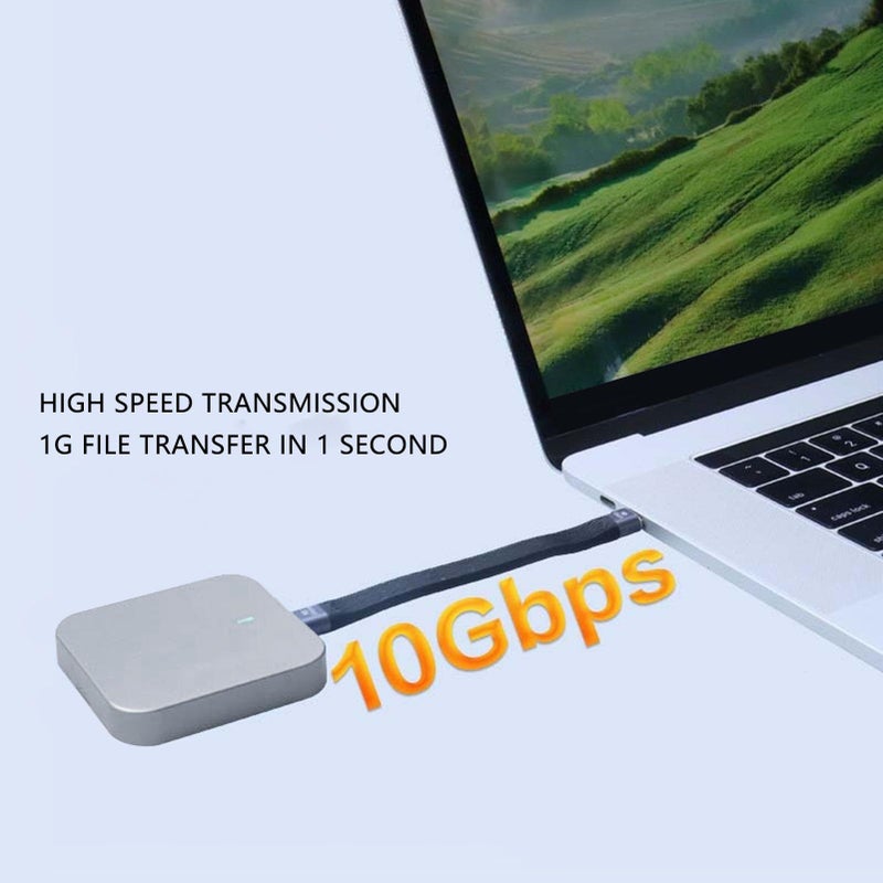 قرص الحالة الصلبة الخارجي المغنياطيسي المحمول للهواتف M.2 NVMe 2230 من نوع USB 3.2 Gen 2، مع كابل قصير من نوع C، سعة 512 جيجابايت. - Image 5
