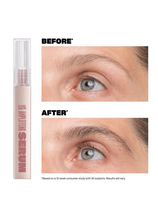 BABE ORIGINAL - Babe Original Brow Serum For Thicker Looking Eyebrows - Brow Serum with Peptides, Castor Oil, Biotin, Repairing Amino Acids | 3mL size - Image 1