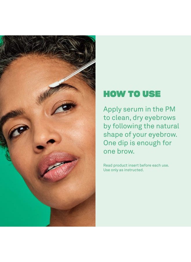 BABE ORIGINAL - Babe Original Brow Serum For Thicker Looking Eyebrows - Brow Serum with Peptides, Castor Oil, Biotin, Repairing Amino Acids | 3mL size - Image 1