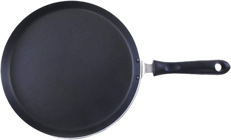 Non-stick Dosa Tawa - 3 Layer Coating Hammer Tone Coated Base 3mm Thick | Comfortable Handle PMPO Free | Ideal for Dosa, Crepes, Roti, Paratha, Pancakes & More - Image 2