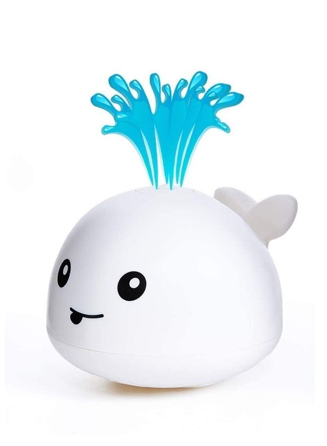 AMERTEER Interactive Baby Bath Toys Whale with Automatic Spray Water and LED Light for Fun n Engaging Time - Image 1