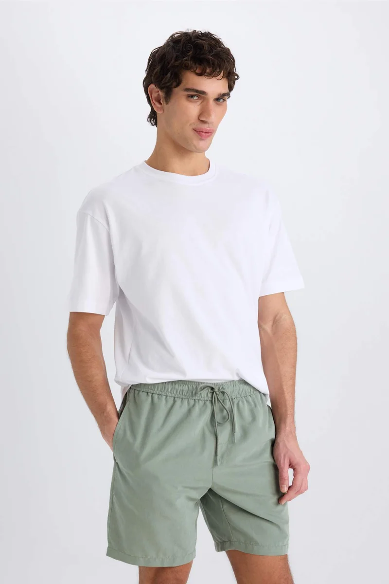 Defacto  Regular Fit Short Swim Shorts for Men | Best Price UAE