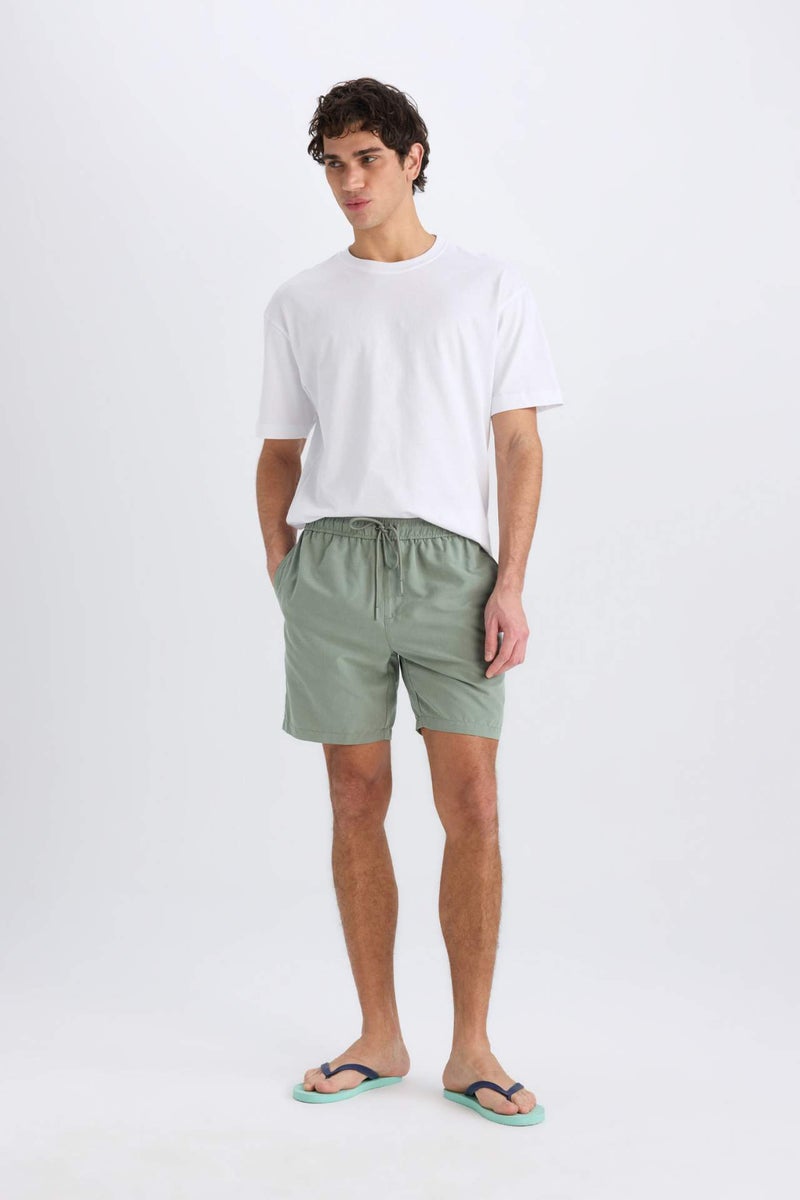 DeFacto Regular Fit Short Swim Shorts - Image 1