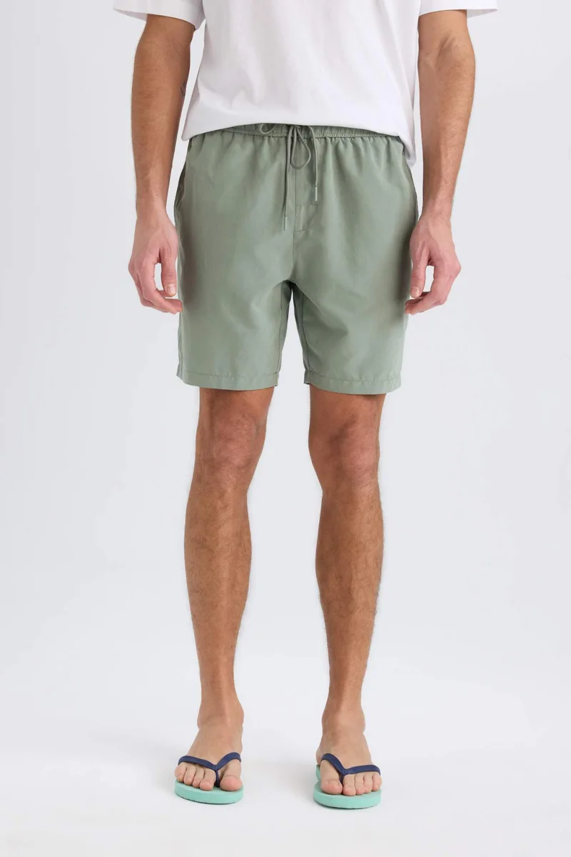 Defacto  Regular Fit Short Swim Shorts for Men | Best Price UAE