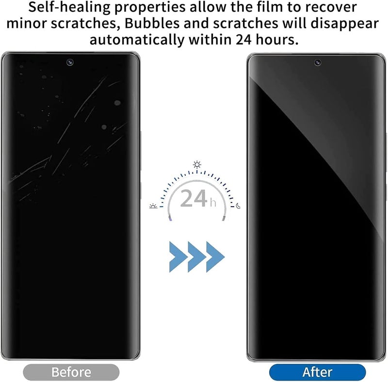 UltiUnison واقي شاشة لجهاز Infinix Zero 40 5G [ليس زجاجيًا]، فيلم مرن عالي الوضوح شفاف واقٍ من الخدوش من مادة TPU الناعمة لجهاز Infinix Zero 40 5G - Image 4