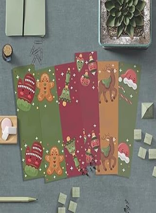 6 BOOKMARKS FOR NOTEBOOKS WITH TRENDY DESIGNS-5