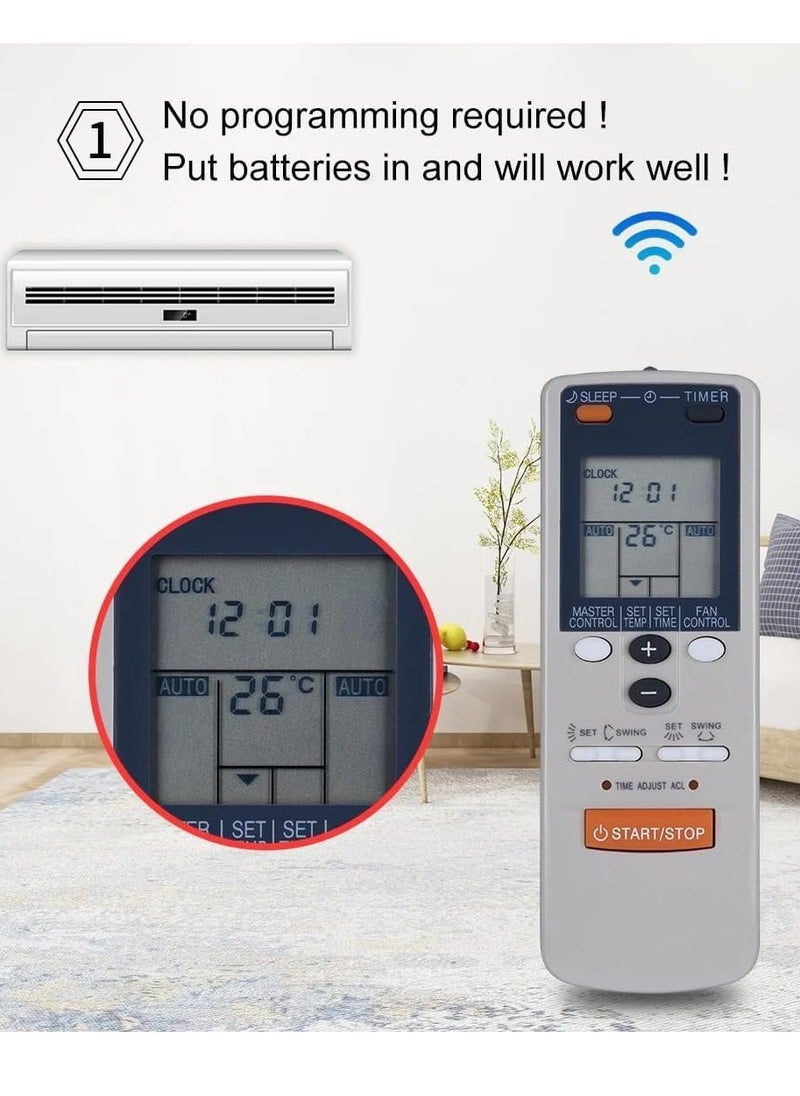 ELTRAZONE AC Remote Compatible with O General Split & Window AC – [Double Set-Swing] [Model: AC-47] – Reliable, Easy-to-Use, Efficient Temperature Control  - Image 2