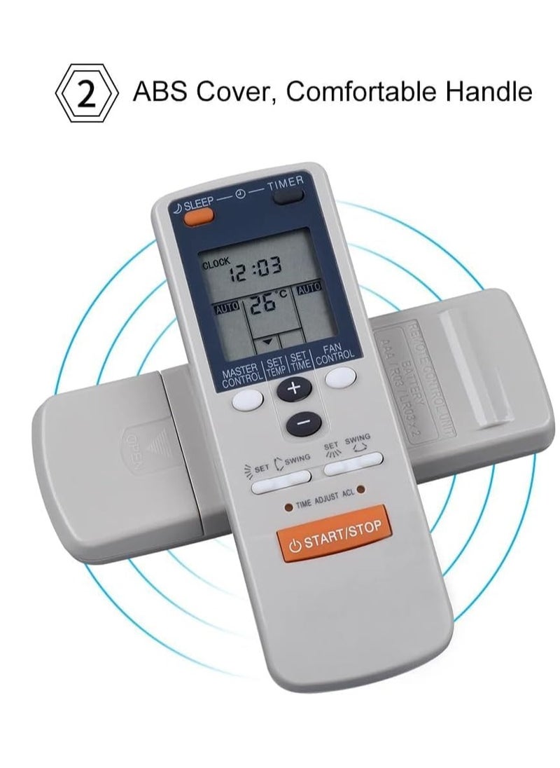ELTRAZONE AC Remote Compatible with O General Split & Window AC – [Double Set-Swing] [Model: AC-47] – Reliable, Easy-to-Use, Efficient Temperature Control  - Image 3