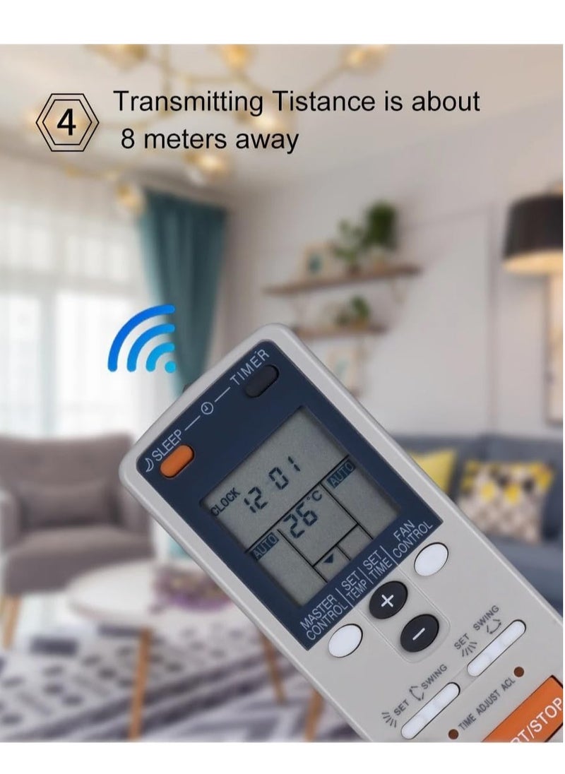 ELTRAZONE AC Remote Compatible with O General Split & Window AC – [Double Set-Swing] [Model: AC-47] – Reliable, Easy-to-Use, Efficient Temperature Control  - Image 5