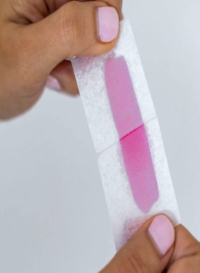Mandy's Mandy’s Soft Feel Wax Strips for Face – Hair Removal Facial Waxing Strips – 6 Double Sided Fabric Strips - Image 2
