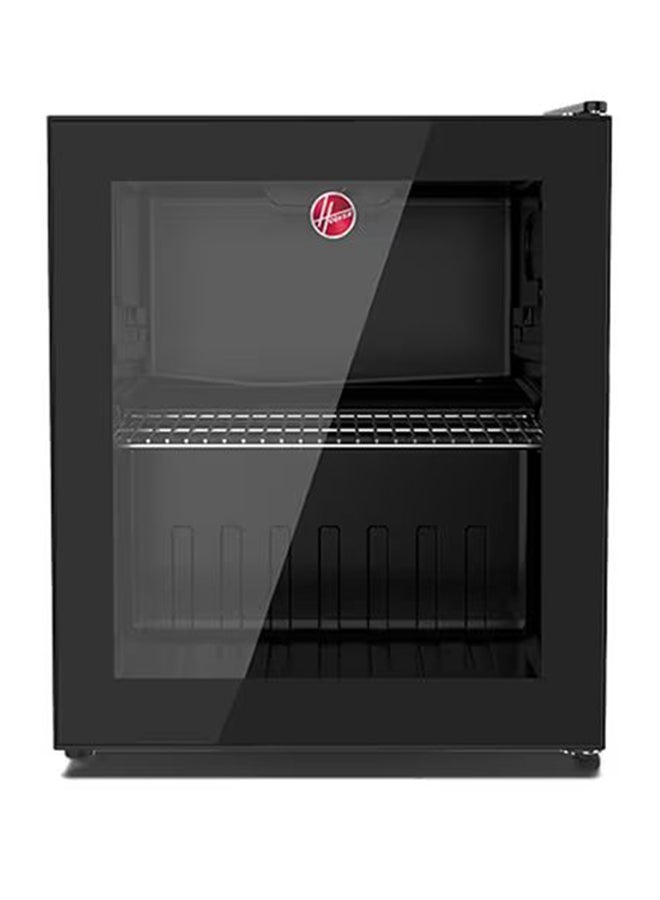 HOOVER 65L Beverage Cooler, Adjustable Thermostat, Wooden Shelf, With Led Light 65 L 50 W HBCK65B Black - Image 1