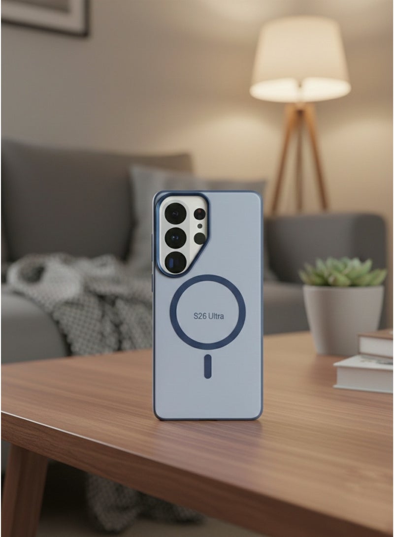 Grace سامسونج جالاكسي S26 ألترا - جراب مغناطيسي أنيق غير لامع مقاوم للصدمات مع توافق مع MagSafe وحماية محسنة للكاميرا - Image 3