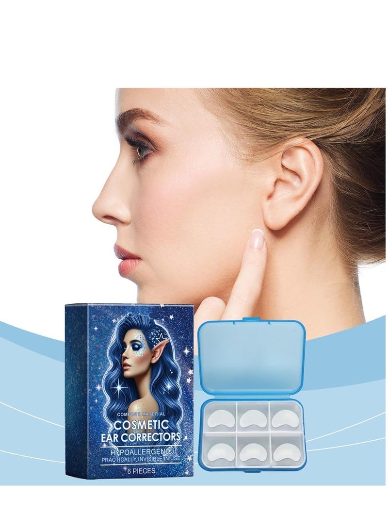 Eelhope Ear Corrector, Invisible Ear Tape Patches, Waterproof & Sweatproof Ear Stickers for Adults, Ear Corrector for Prominent Protruding Ears Long-Lasting Ear Support, 6 PCS  - Image 2