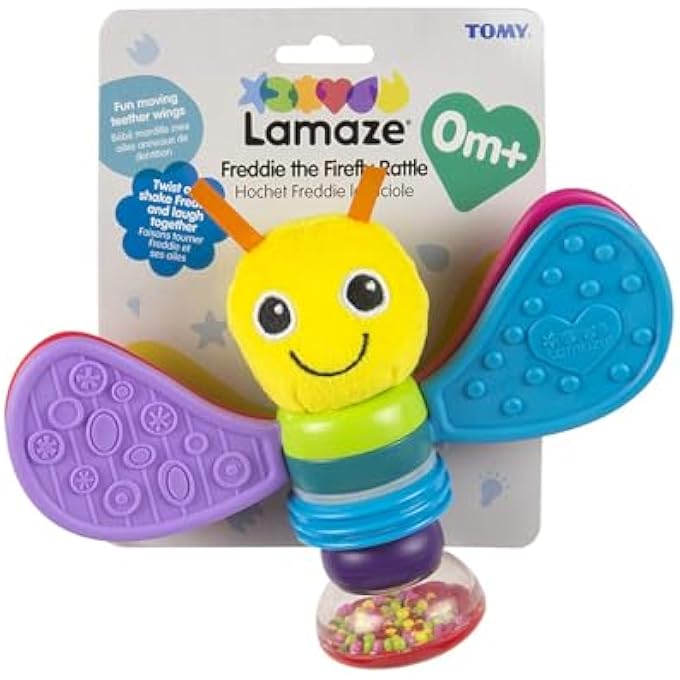 Lamaze FREDDIE THE FIREFLY RATTLE TOY - 3 YEARS & ABOVE - Image 1