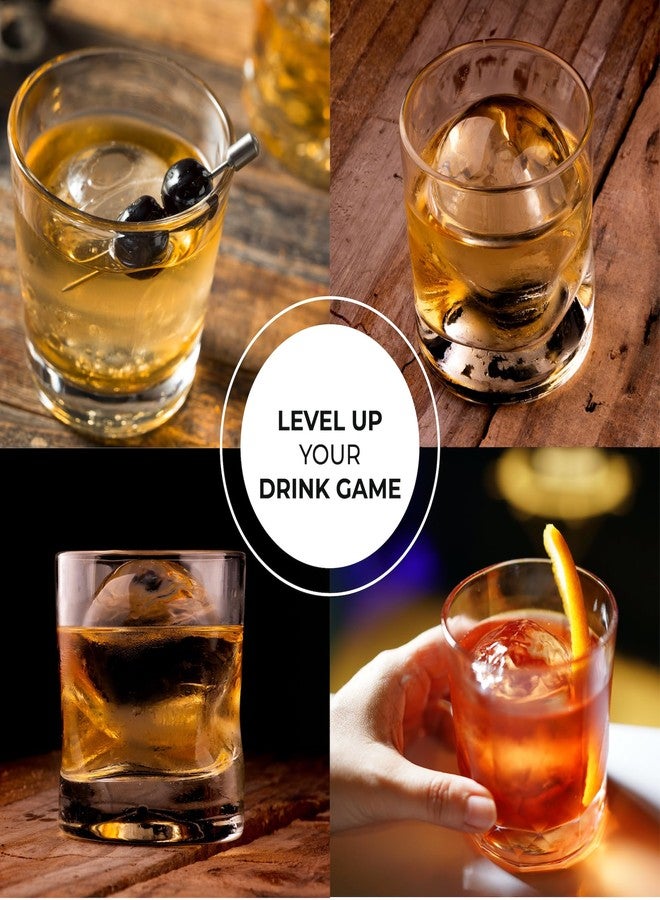 TRUE CUBES Crystal Clear Ice Sphere Ball Maker with Storage Bag - 4 Large Clear Ice Sphere Balls for Cocktails, Drinks & Whiskey - BPA-Free Silicone Sphere Ice Sphere Balls Mold - Image 5