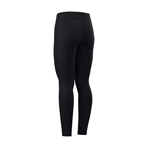 Under Armour Girls Motion Leggings, Black (001)/White, X-Small - Image 5