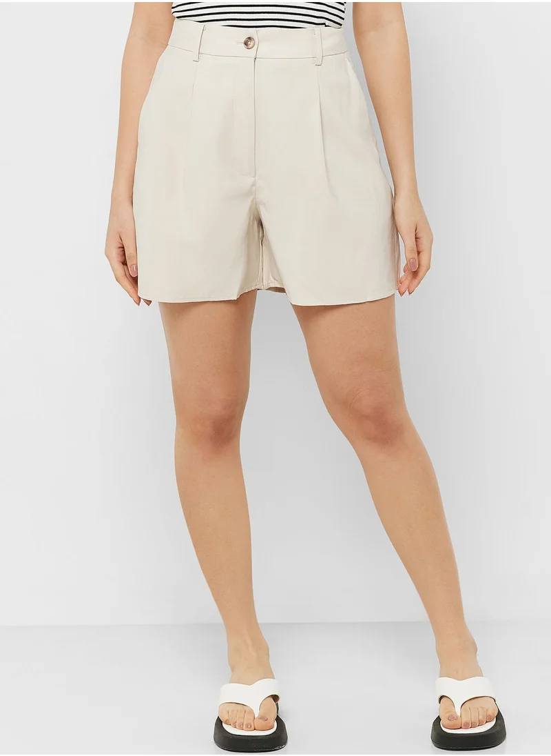 MANGO High Waist Shorts