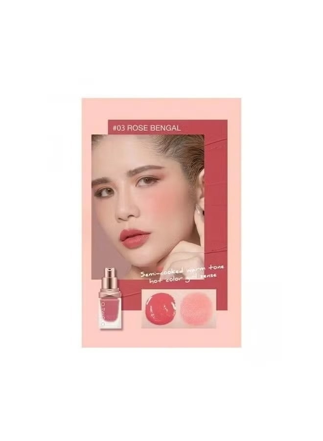 O.TWO.O Liquid Blush 03 ROSE BENGAL - Image 4