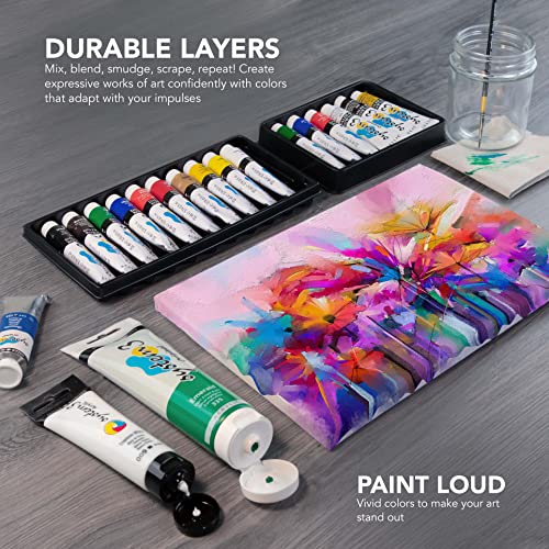 Daler Rowney System3 Yellow Ochre 150ml Acrylic Paint Tube - Acrylic Painting Supplies for Artists and Students - Artist Paint for Murals Canvas and More - Art Paint for All Skill Sets - Image 5