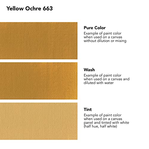 Daler Rowney System3 Yellow Ochre 150ml Acrylic Paint Tube - Acrylic Painting Supplies for Artists and Students - Artist Paint for Murals Canvas and More - Art Paint for All Skill Sets - Image 2