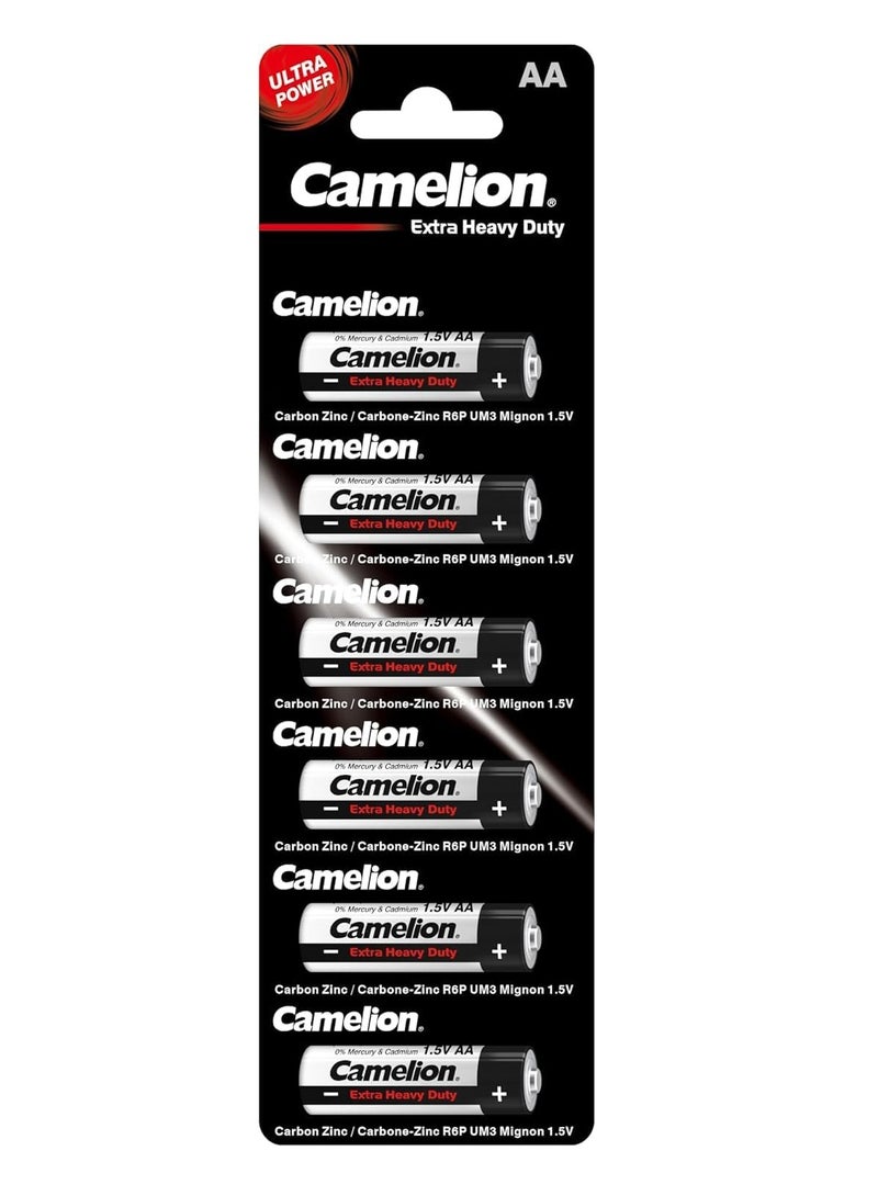 Camelion Camelion AA Extra Heavy Duty Battery 6er Pack 96 Packs - Image 2