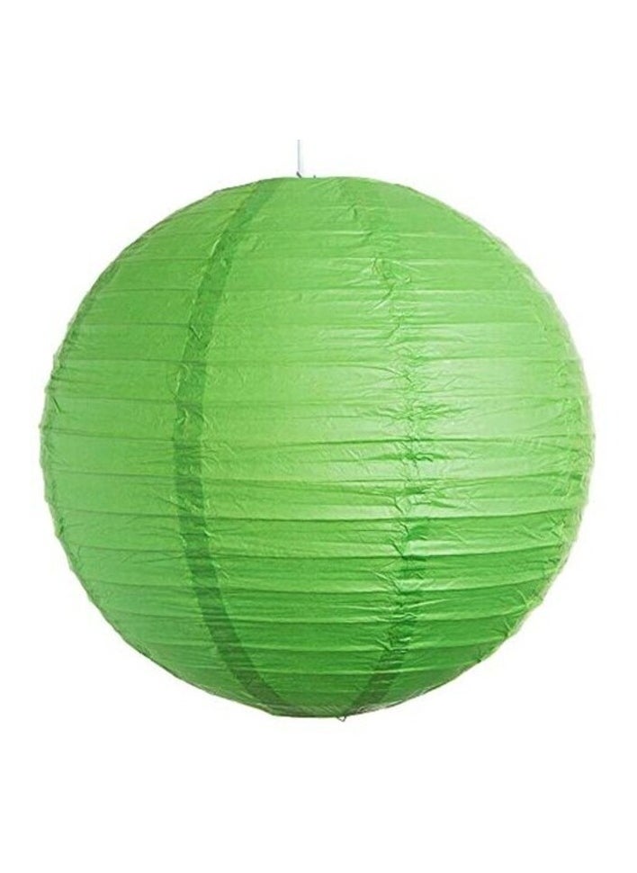 Amscan - Amscan 24055 53 55 20 cm Kiwi Round Paper Lanterns - Image 1