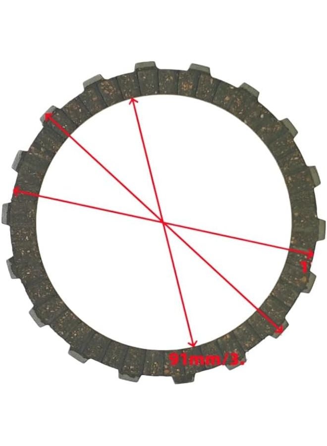 Innova 2003 2012 ANF 125 125CC Clutch Friction Plate Disc Set 22201 KPH 900 - Image 4