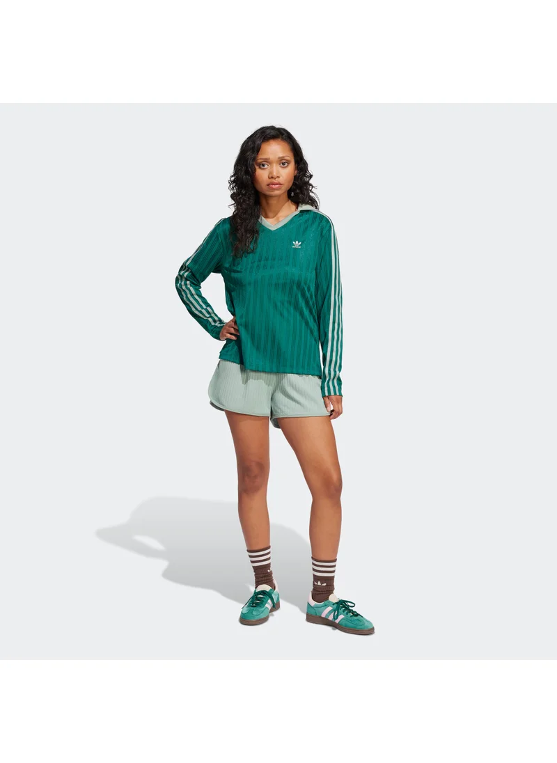 adidas Originals Essential Wide Ribbed Sprinter Shorts