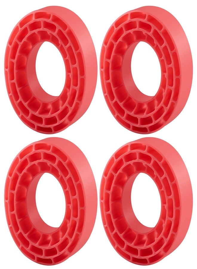 MORFUM Super Soft Silicone Rubber Inserts fit for 68-72mm*24-27mm 1.3" Tires, RC Tire Inserts for TRX4M SCX24 1/18 1/24 Crawler Tire, Replacement of Sponge Foams 4pcs (Pink) - Image 5