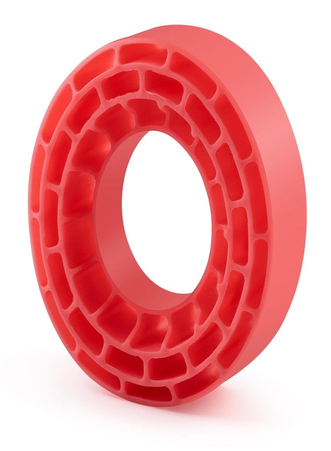 MORFUM Super Soft Silicone Rubber Inserts fit for 68-72mm*24-27mm 1.3" Tires, RC Tire Inserts for TRX4M SCX24 1/18 1/24 Crawler Tire, Replacement of Sponge Foams 4pcs (Pink) - Image 2