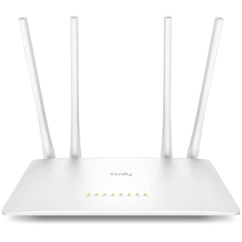 Cudy AC1200 Smart WiFi Router Extender Access Point WISP 5GHz Dual Band 10100Mbps LAN 4x5dBi Antennas VPN Guest WiFi AP Mode WR1200 - Image 2