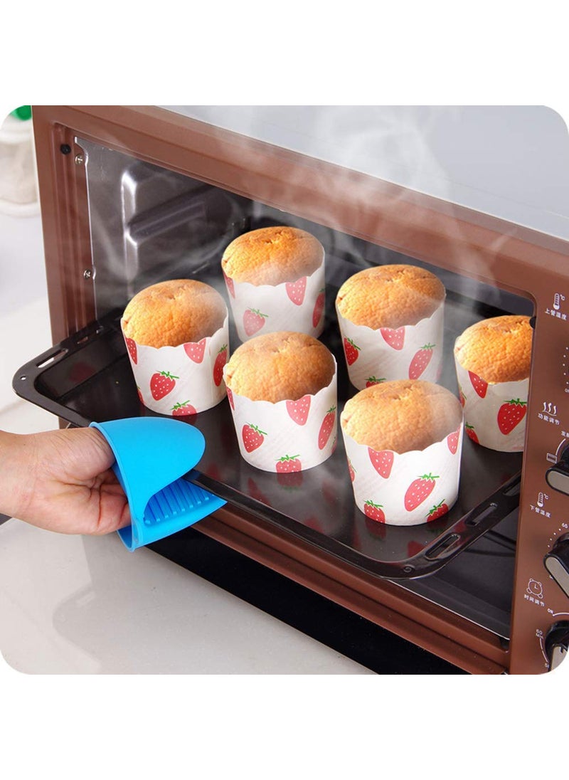 brinicle brinicle 2 Pcs Silicone Heat Resistant Hot PotVessel Holder Pinch Grip 1 Pair  - Image 3