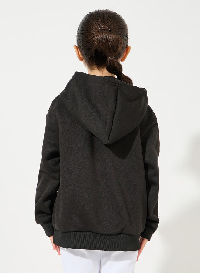 Styli Butterfly Sequin Patch Hoodie - Image 4