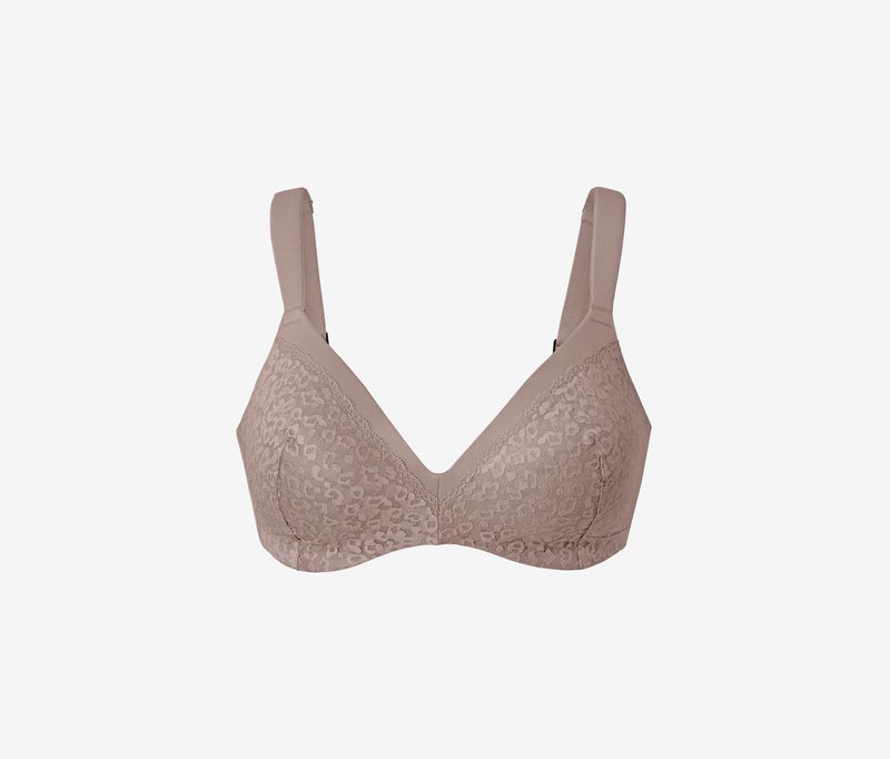 Tchibo Women Non Wire Padded Soft Cup Bra, Almond  - Image 2