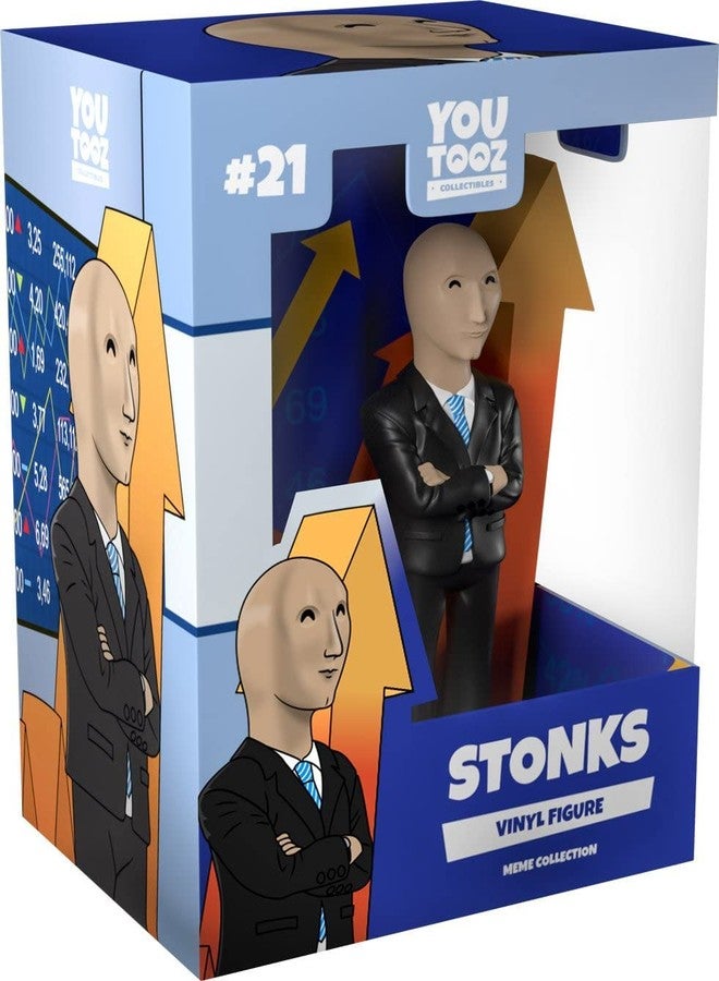 Youtooz Stonks 3.5" Inch, Stonks Vinyl Figure Meme Collection - Image 1