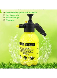 2 Liter Hand Pressure Sprayer Bottle,Garden Sprayer Hand Sprayer For Home Garden,Pump Pressurized