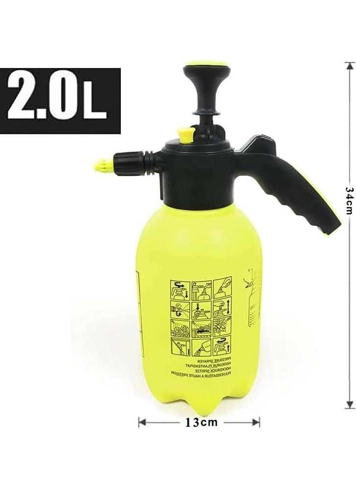 Efe Toys - 2 Liter Hand Pressure Sprayer Bottle,Garden Sprayer Hand Sprayer For Home Garden,Pump Pressurized - Image 1