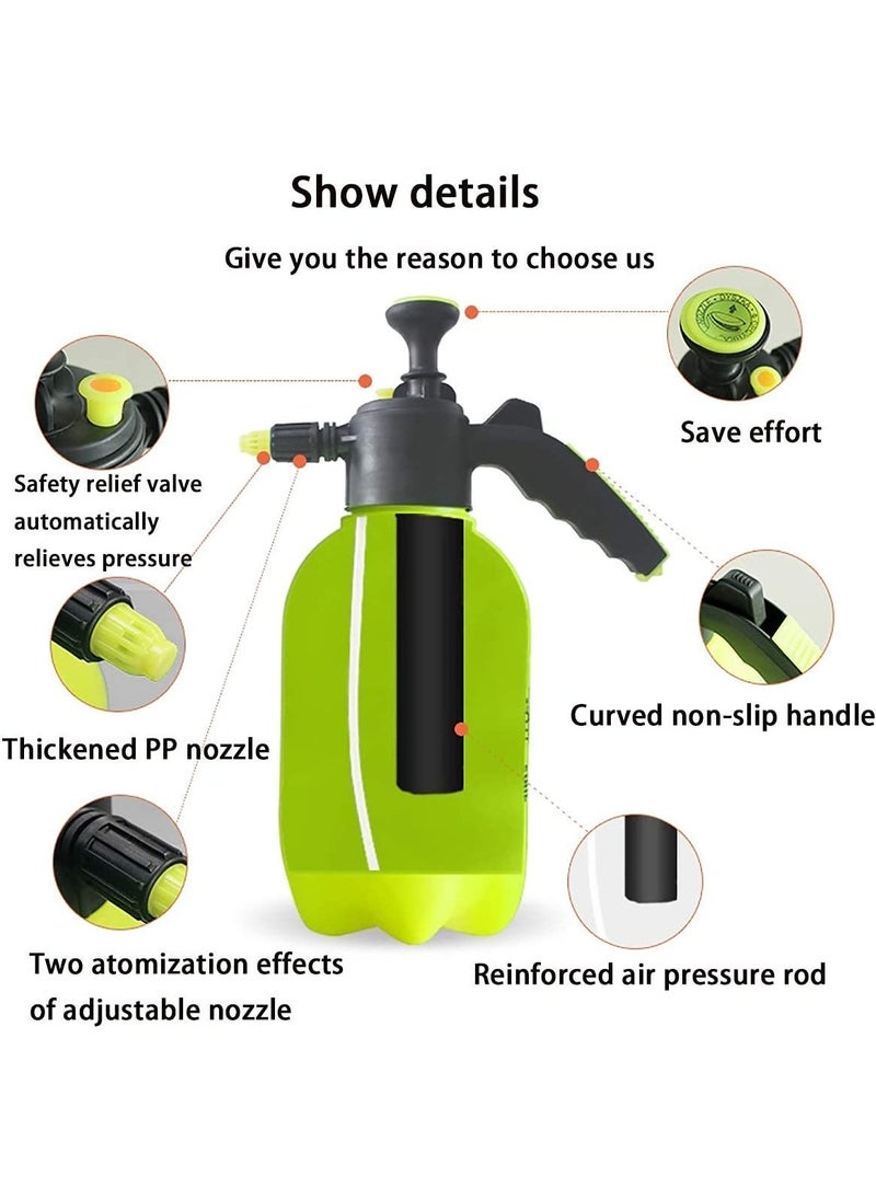 Efe Toys - 2 Liter Hand Pressure Sprayer Bottle,Garden Sprayer Hand Sprayer For Home Garden,Pump Pressurized - Image 1