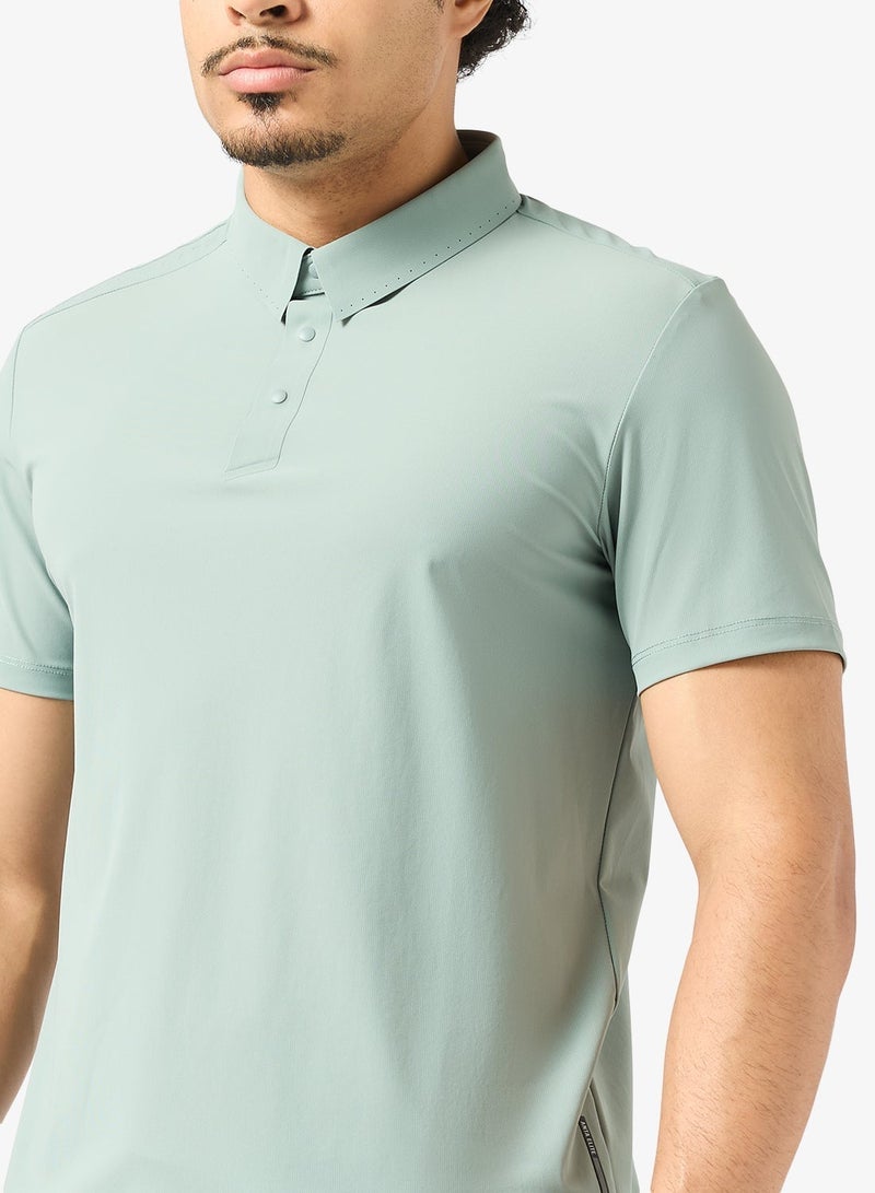 ANTA A-Chill Touch Polo | IceSilk Smart Performance Shirt/A·Chill Touch Cooling Tech · 3D Precision Fit · All-Weather Versatility - Image 3