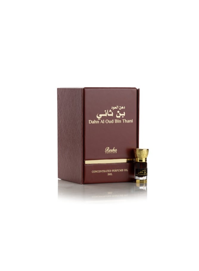 Reeha Perfumes Dahn Al Oud Bin Thani 3ML - Image 2