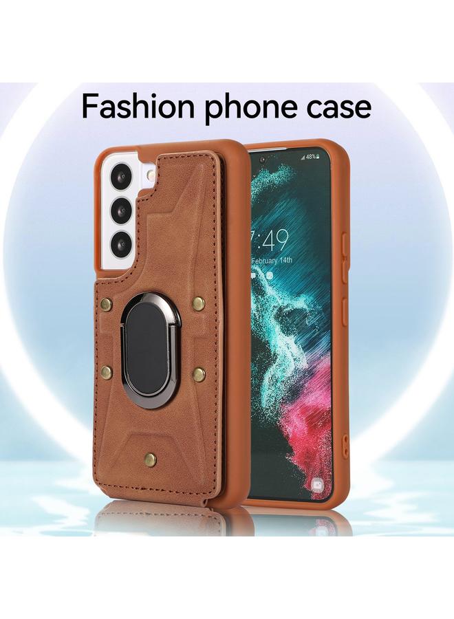 S-TOP Case For Samsung Galaxy S23+ 5G Armor Ring Wallet Back Cover Phone Case - Image 2
