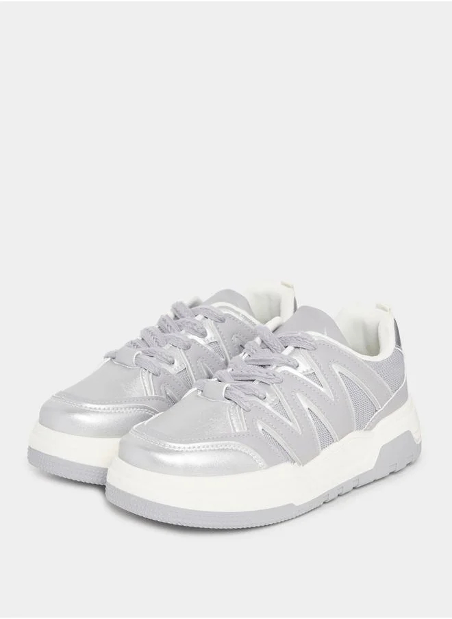 Styli Web Design Mesh Sneakers
