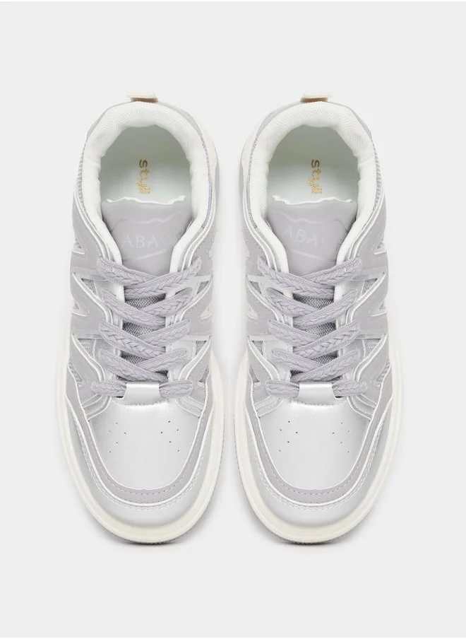 Styli Web Design Mesh Sneakers